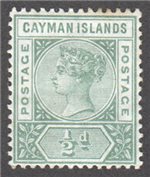 Cayman Islands Scott 1 Mint